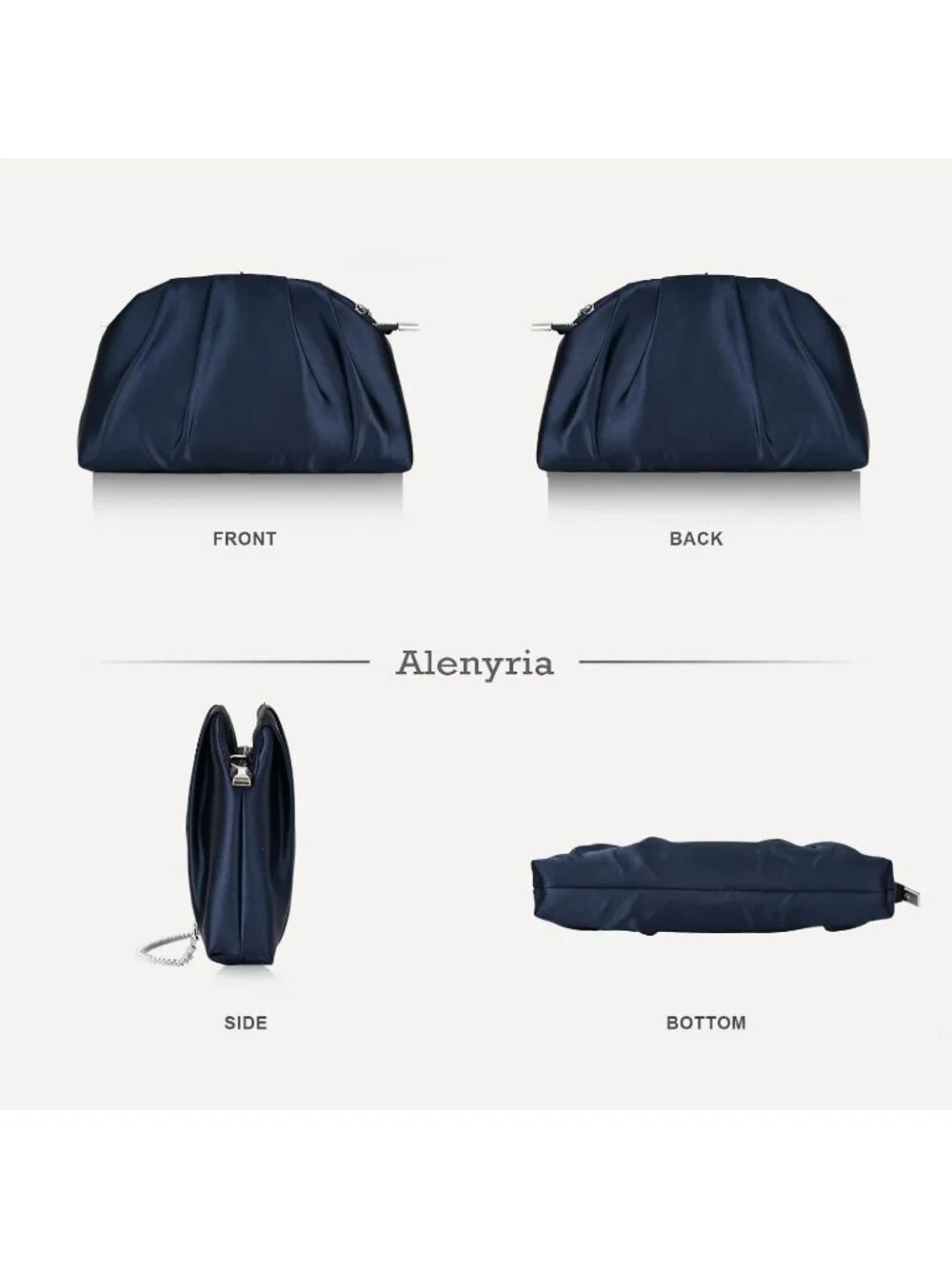 N/A front pleated